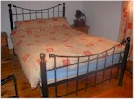 Wrought iron bed - double bed